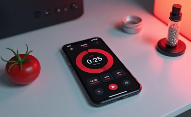 Tempo é dinheiro apps com Pomodoro 2025