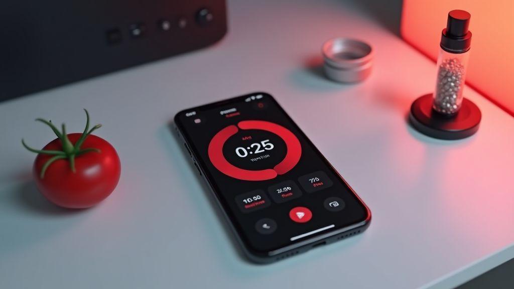 Tempo é dinheiro apps com Pomodoro 2025